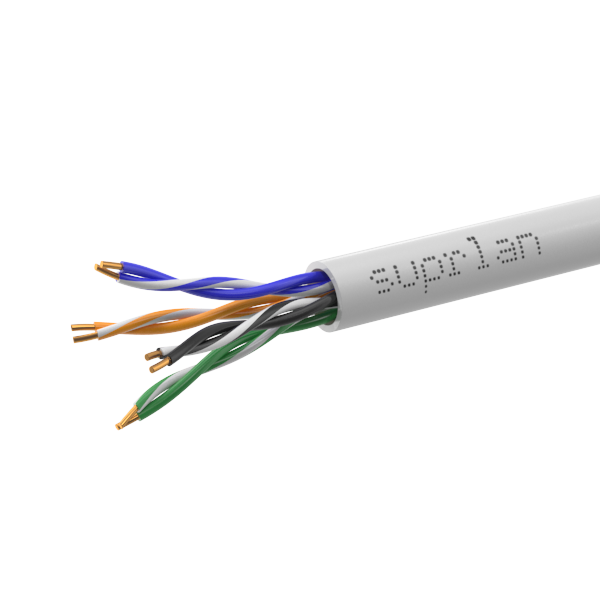 Компьютерный кабель UTP 4PR 4х2х0.5 медный SUPRLAN