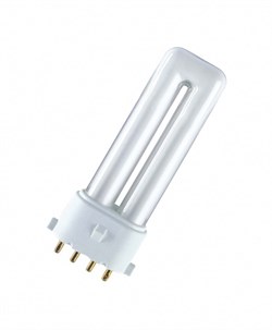 Лампа КЛЛ DULUX S/E 9 Вт 840 2G7 (Osram)