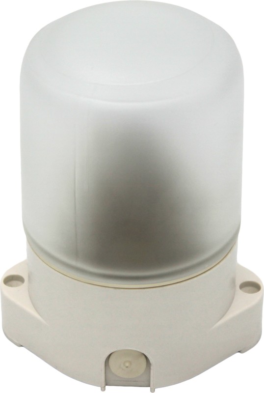 ЭРА Светильник для бани прямой пластик IP65 Е27 БЕЛ