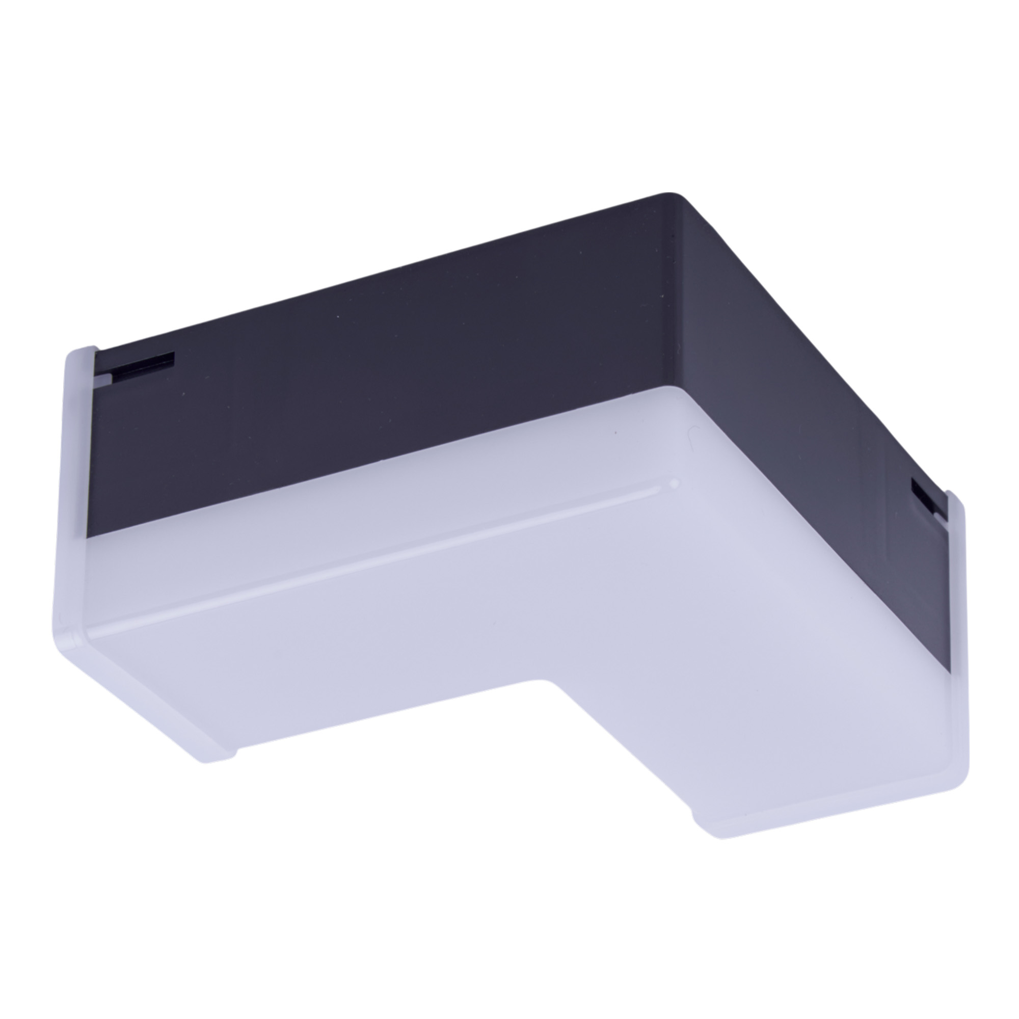 Uniel Светильник светодиодный L-образный 8W/4000K/90D IP40 BLACK 
