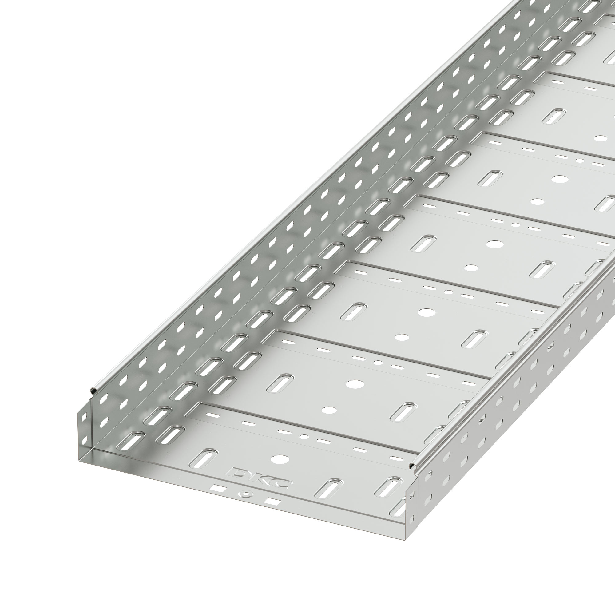 Лоток перфорированный 400х80х3000 толщ.1.0 мм DKC