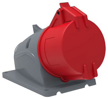 Розетка силовая стационарная (5/32) 3Р+PE+N 32А 380V IP44 MAGNUM