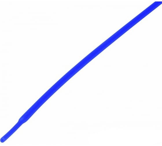 Термоусаживаемая трубка D6.0/3.0 1 метр синяя