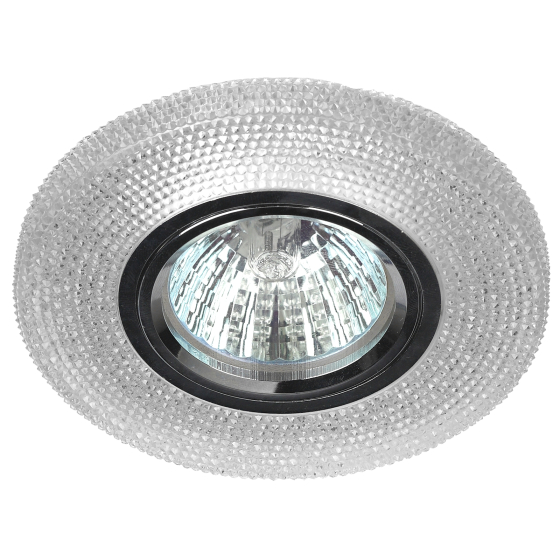 DK LD1 WH ЭРА декор c LED подсветкой, прозрачный