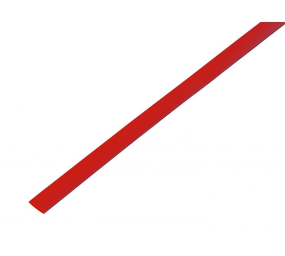 Термоусаживаемая трубка D5.0/2.5 1 метр красная