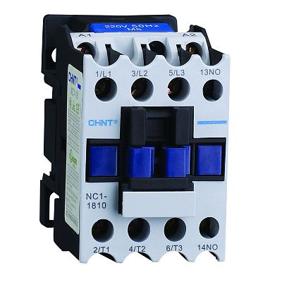 CHINT Контактор NC1-1801 18А кат. 42В AC 1Н3 AC-3 (R)