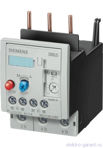 Тепловое реле перегрузки Siemens Sirius 28-40 A, 18.5кВт