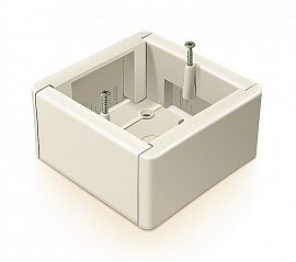 Greenel Коробка подъемная наружняя универсальная 88*88*44 мм (сл.кость)