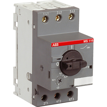 ABB Автомат для защиты электродвигателей 25-32A MS116 управление ручкой