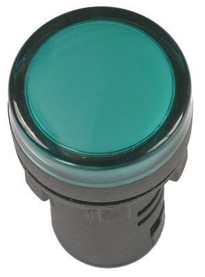 ИЭК Лампа AD16DS LED 16мм зеленая 24В