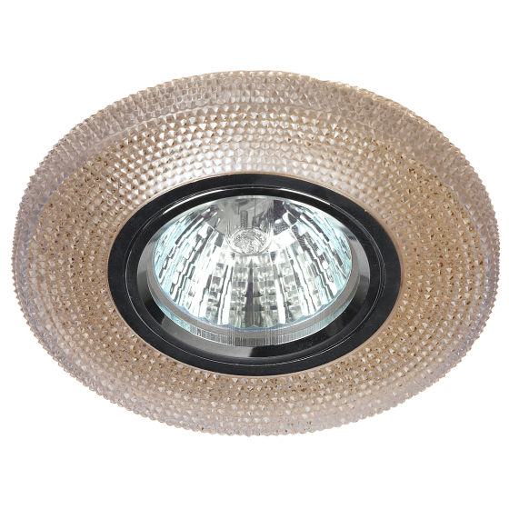 DK LD1 BR ЭРА декор c LED подсветкой, коричневый