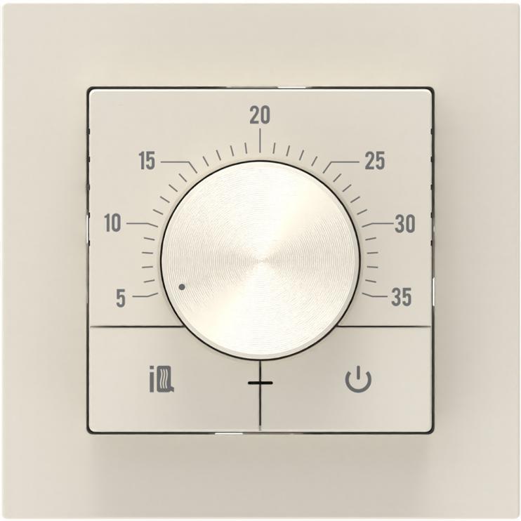 Терморегулятор механический IQ THERMOSTAT Dm слоновая кость