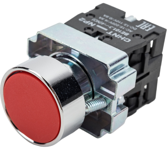 CHINT Кнопка управления NP2-BA45 1H3+1HO IP40 красн