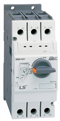SE Автомат защиты двигателя 63А MMS-63H LS