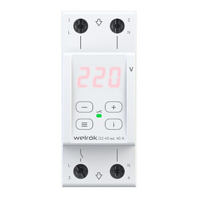 RBUZ Реле напряжения D2-40 RED