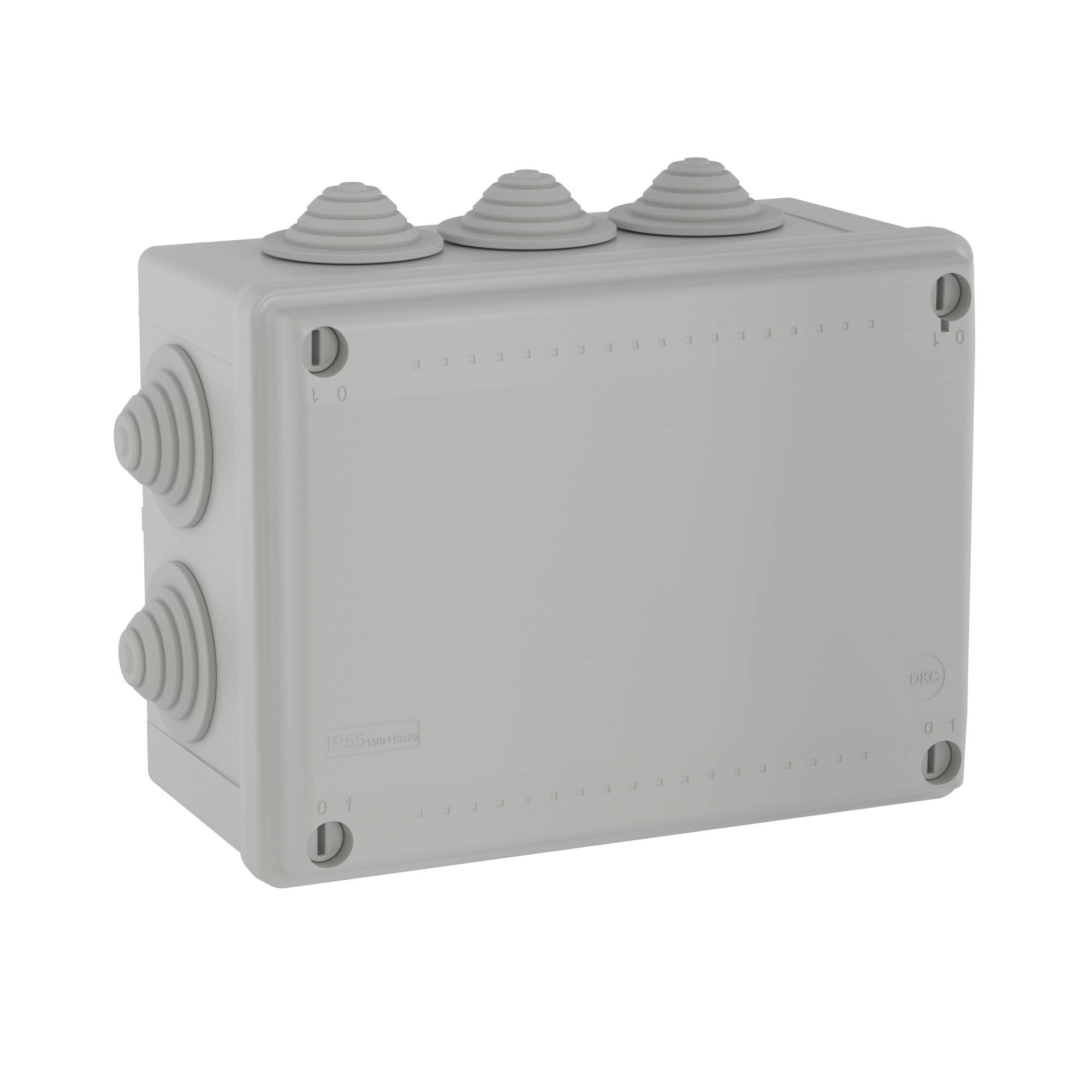 DKC Коробка распаячная 190х140х70мм IP55 10 каб. ввод 