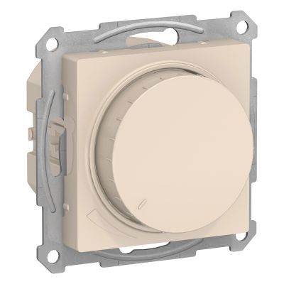 AtlasDesign Бежевый Светорегулятор поворотно-нажимной 630Вт