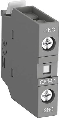 ABB Контакт CA4-01 1НЗ фронтальный для контакторов AF09-AF96 и NF