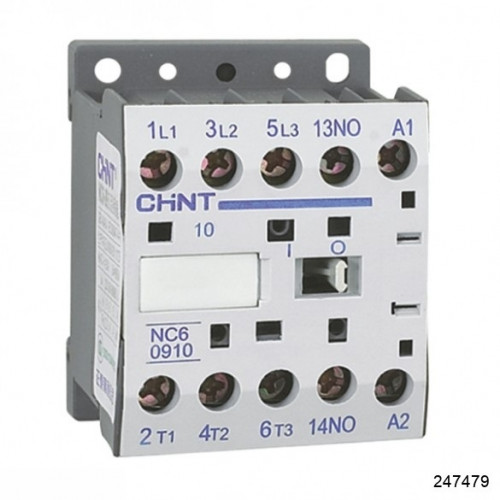 CHINT Контактор NC6-0901 9А кат. 24В AC 1НЗ (R)