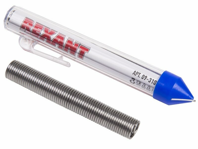 Rexant Припой с канифолью d=1.0 мм 20 гр.