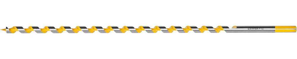 STAYER Spiral Сверло левиса по дереву 12x450/360мм шестигранный хвостовик