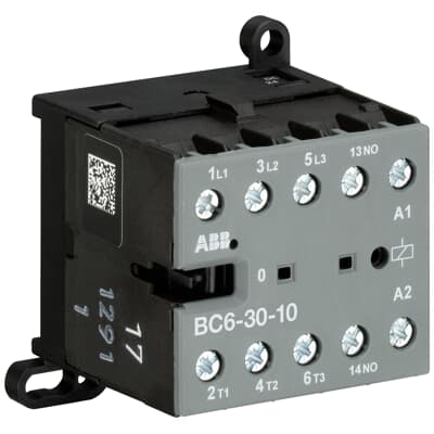 Контактор ABB BC6-30-10 9А 400В 24В DC