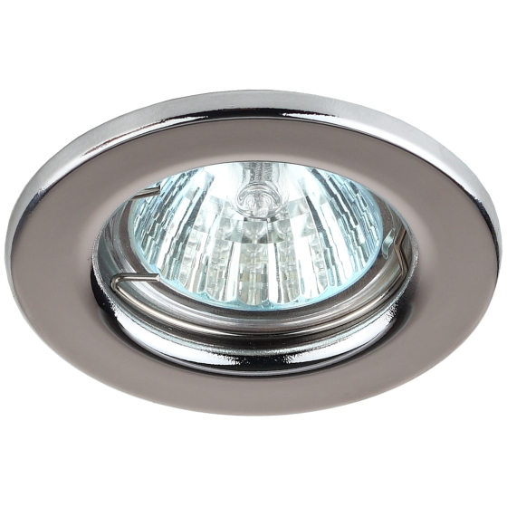 ST1 CH ЭРА штампованный MR16, 12V, 50W хром