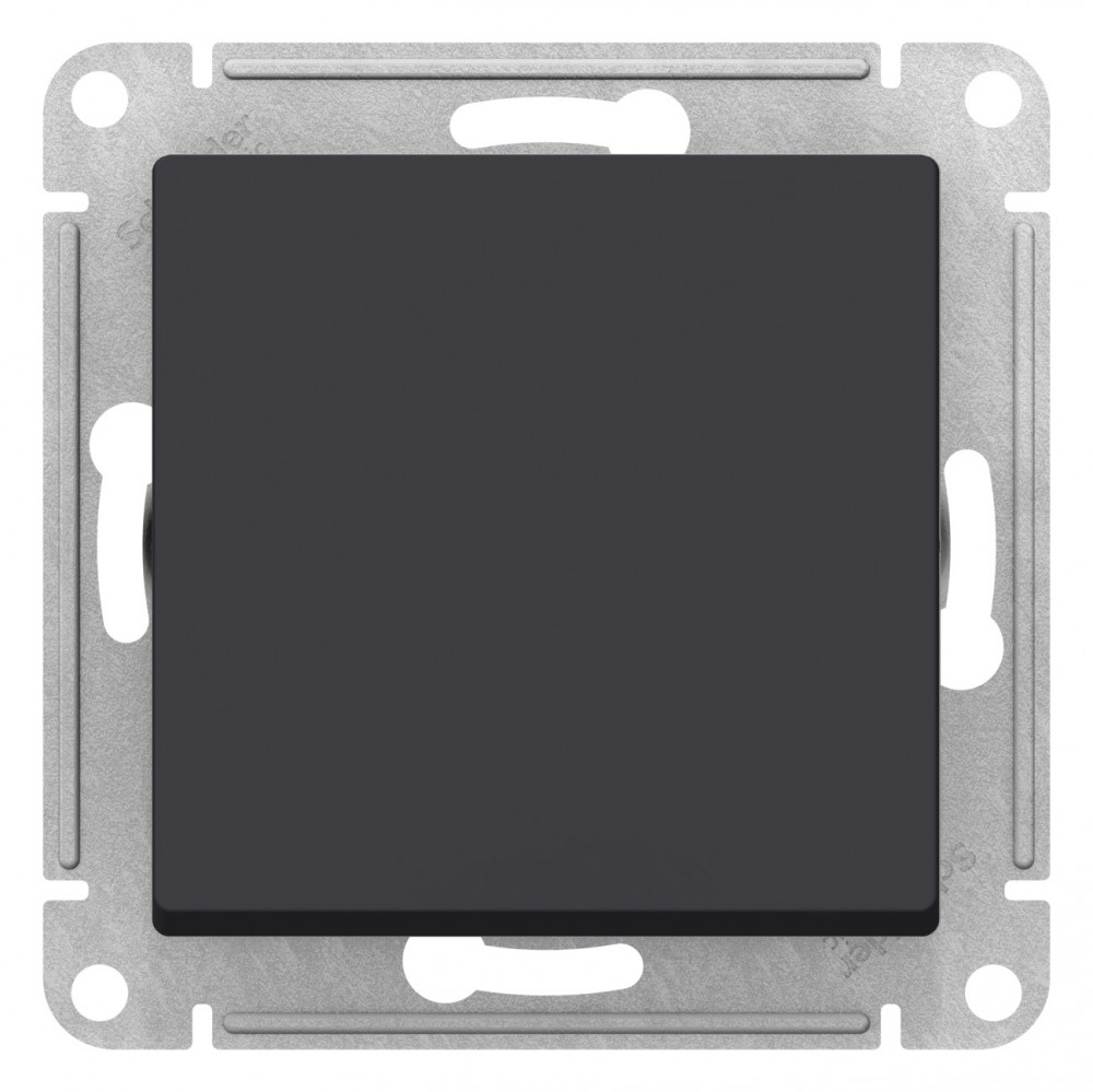 AtlasDesign Aqua Карбон Переключатель 1-кл. IP44