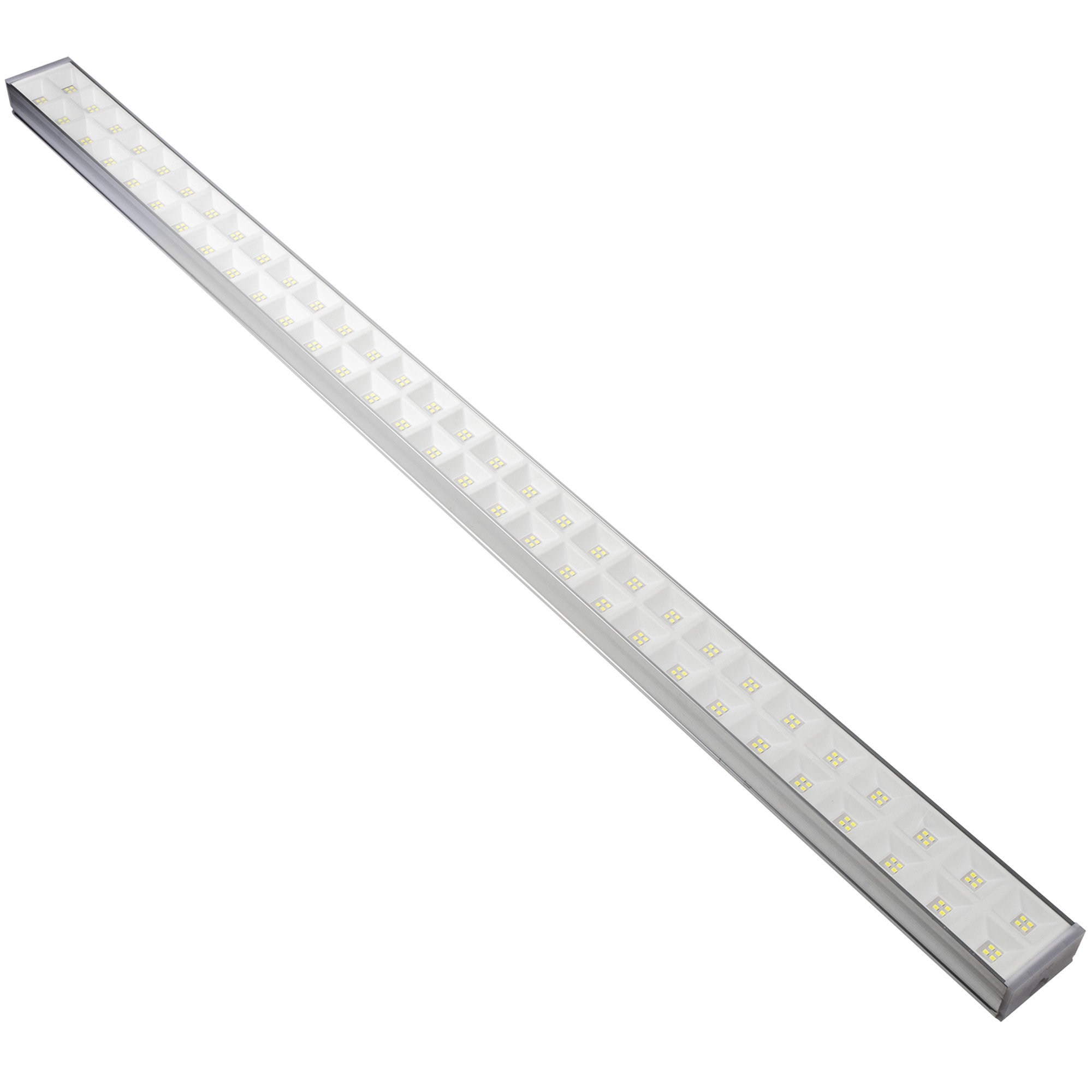 Uniel Светильник светодиод. накладной ULO-FL120C-100W-4000K-K SILVER, Белый свет, угол 120 