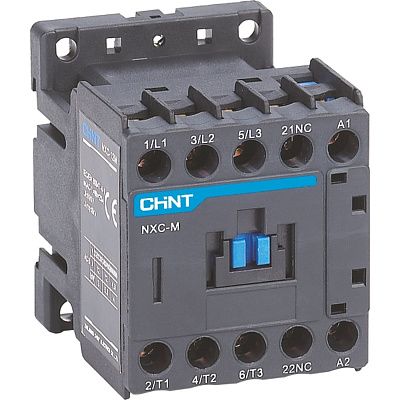 CHINT Контактор NXC-09M/22 9А кат. 24В AC 2НО+2НЗ (R) 