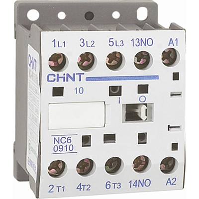 CHINT Контактор NC6-0910 9А кат. 24В AC 1НO (R)
