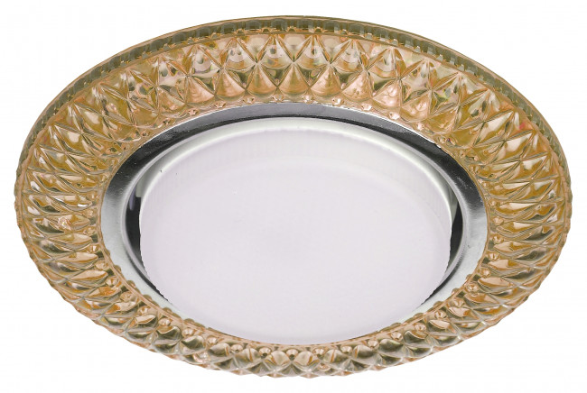 DK LD23 CHP/WH ЭРА декор c LED подсветкой GX53, шампань