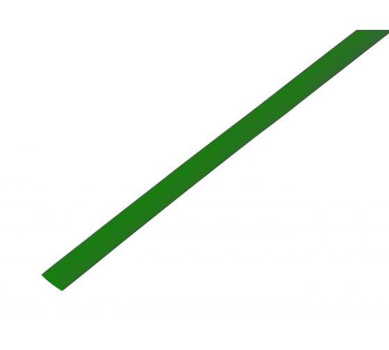 Термоусаживаемая трубка D4.0/2.0 1 метр зелёная