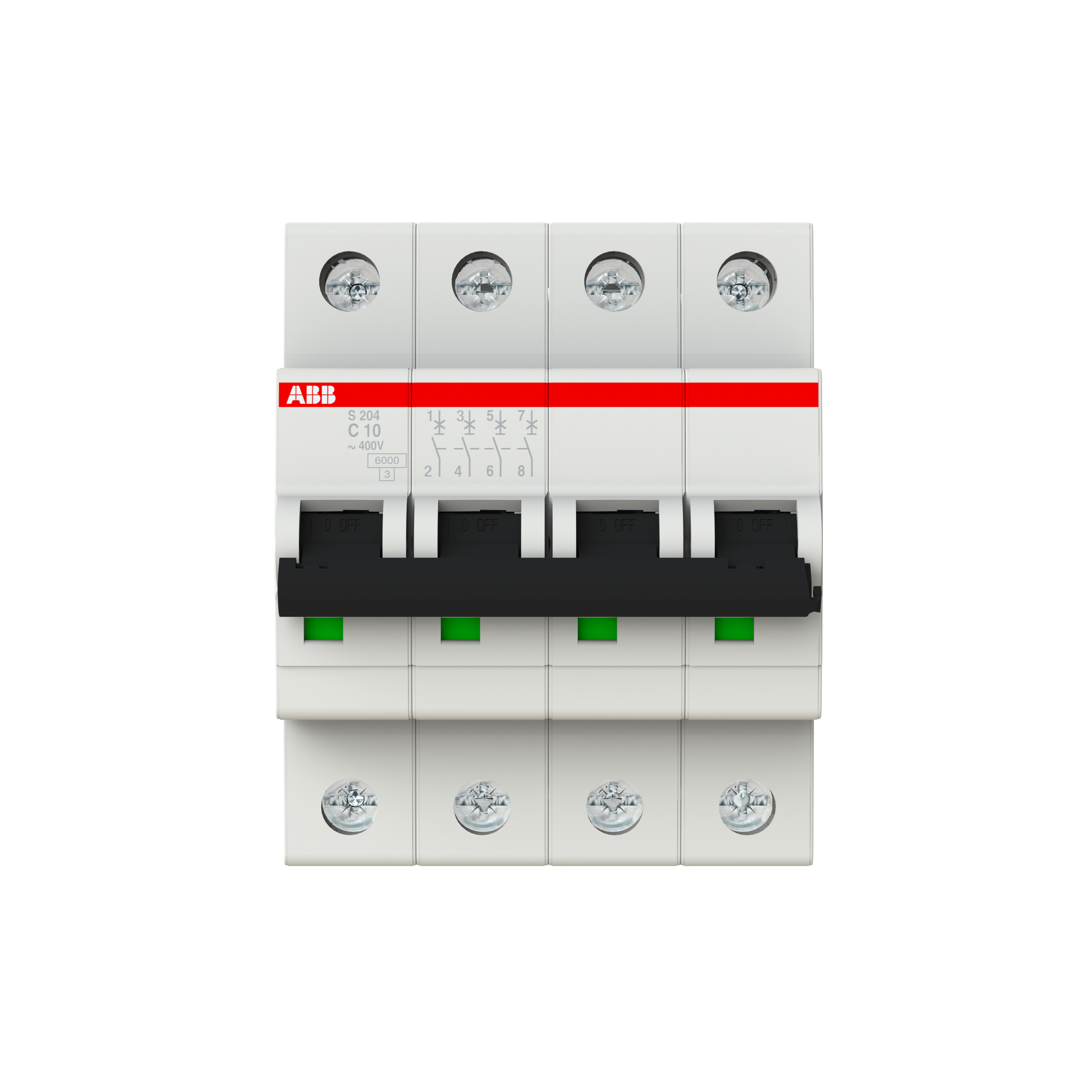 ABB 4х пол S204L C10