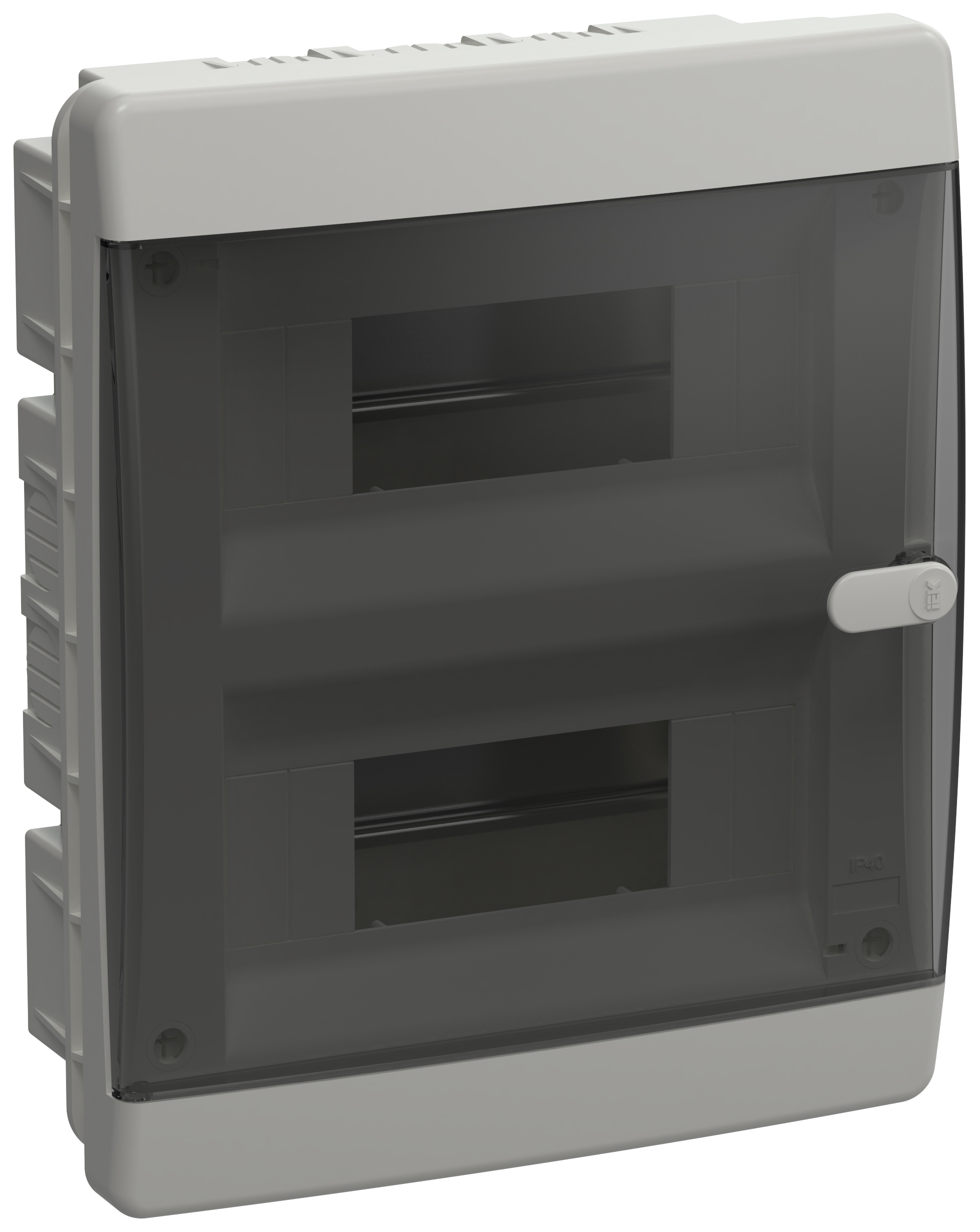 UNION/IEK бокс 18М встраиваемый прозрачный IP41