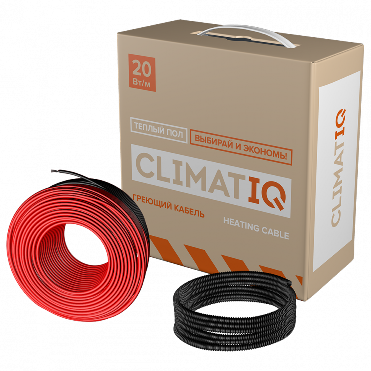 Греющий кабель CLIMATIQ CABLE - 35м 700Вт (4.7 кв.м)
