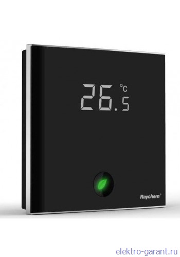 Терморегулятор сенсорный Raychem Green-Leaf черный