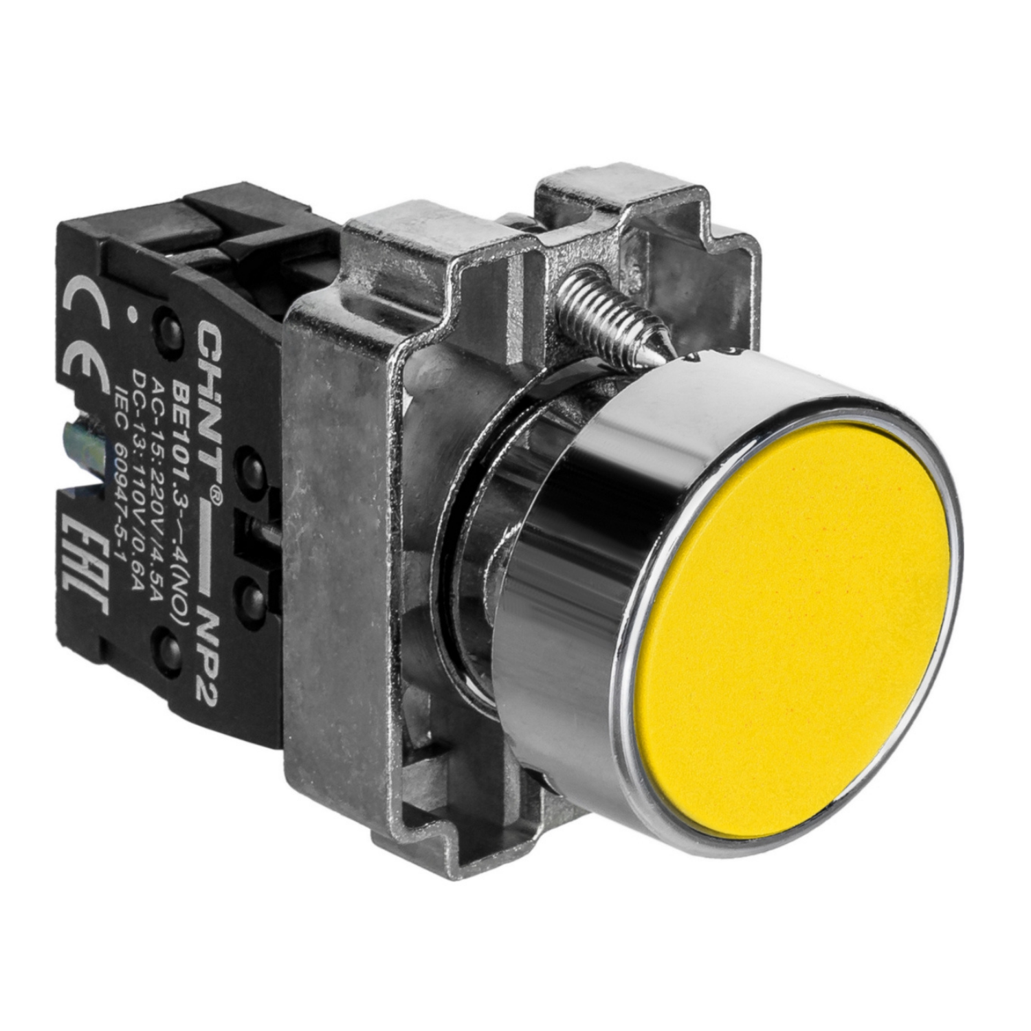 CHINT Кнопка управления NP2-BA51 1HO IP40 желт
