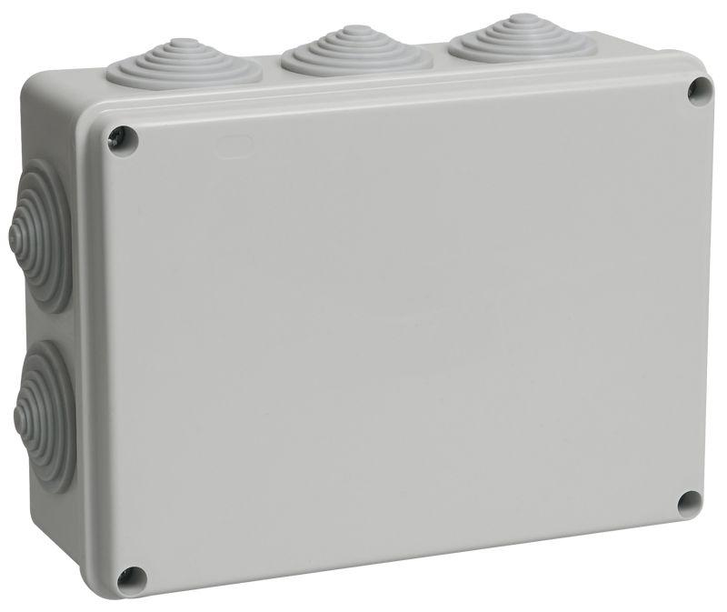 Коробка распаячная ОП КМ 190х140х70мм IP44 бел. IEK 