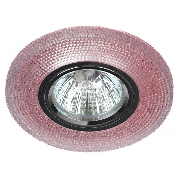DK LD1 PK ЭРА декор c LED подсветкой, розовый