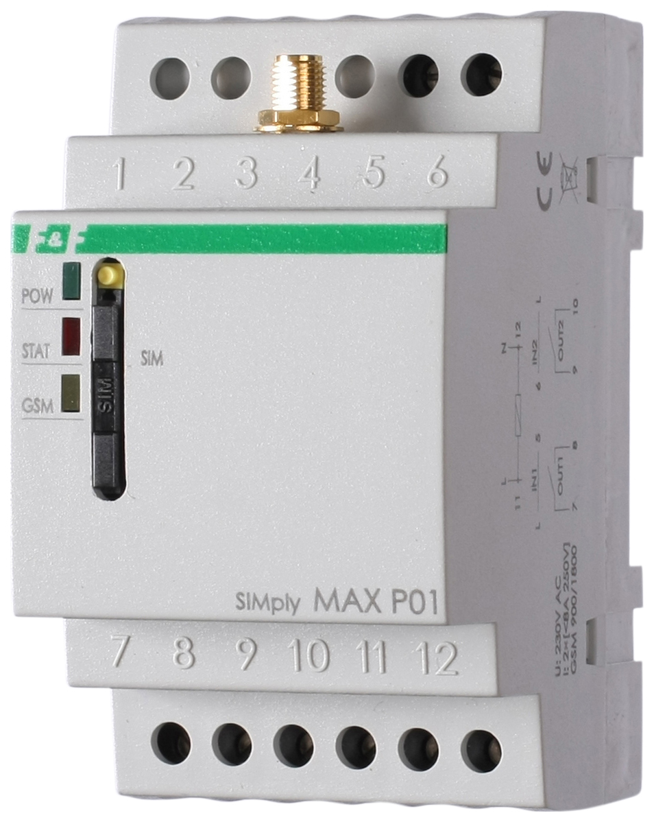 Евроавтоматика Реле дистанционного управления SIMply MAX P01