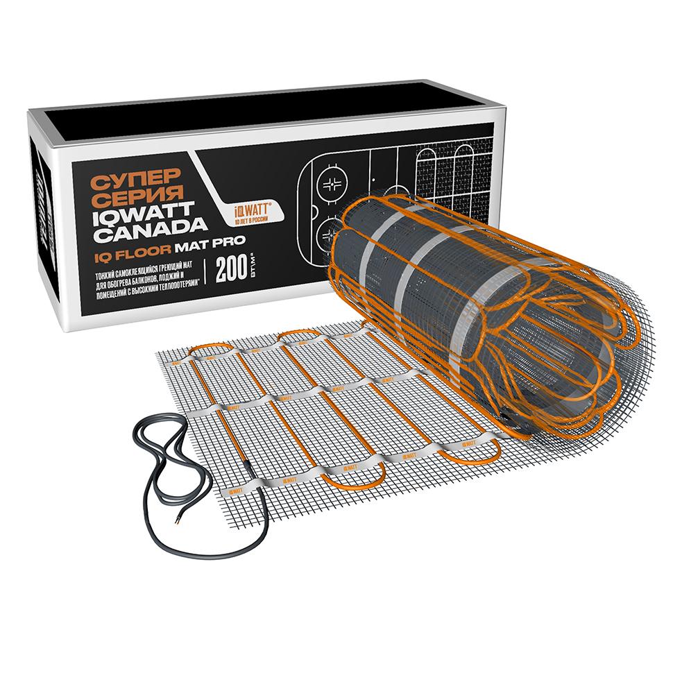 Греющий мат IQ FLOOR MAT PRO - 2,5м2 500Вт
