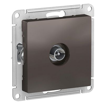 AtlasDesign Мокко Розетка TV коннектор 1DB