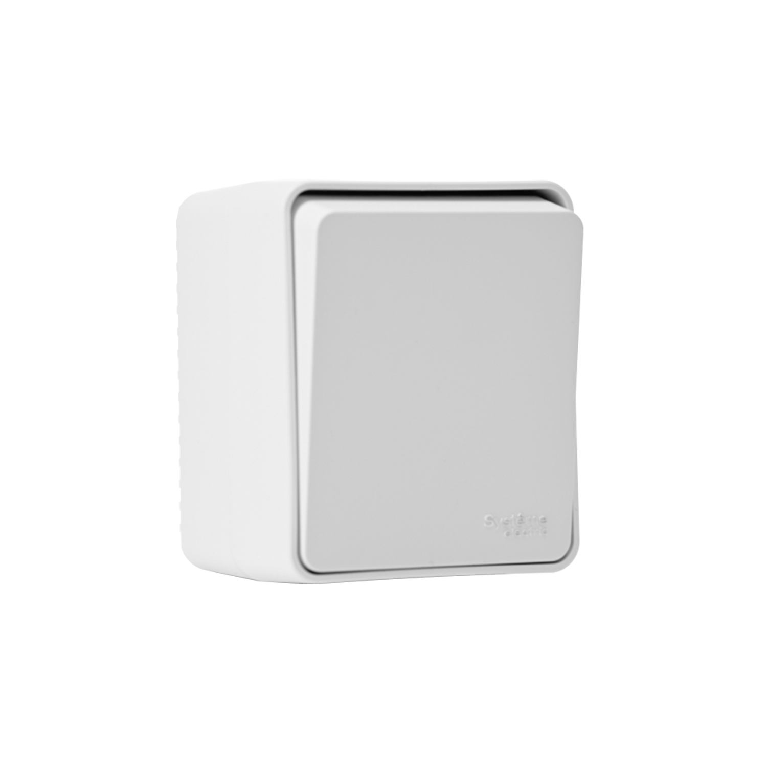 AtlasDesign Profi54 Белый Выключатель кнопочный 1кл. IP54
