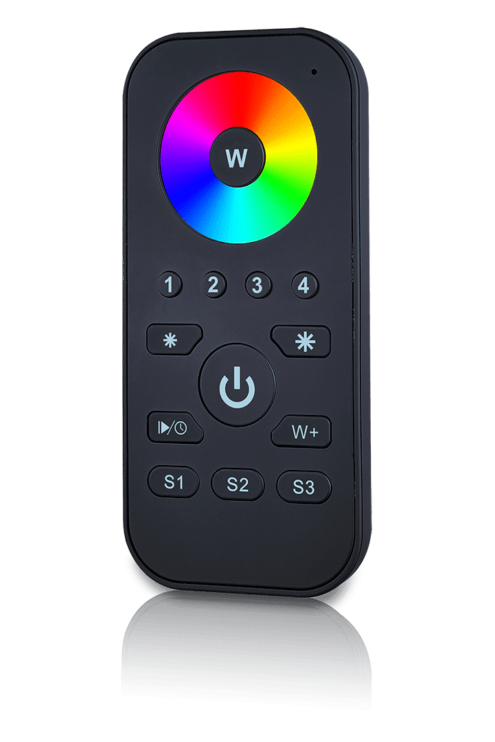 Пульт кнопочный на 4 зоны для RGB или RGB+W ленты R-4RGB