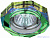 DK6 CH/MIX ЭРА декор стекло обьемный многогранник MR16, 50W, GU5.3 хром/мультим