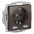 AtlasDesign Мокко Розетка с 2 USB A+A 5В/2.4А 2х5В/1.2А