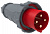 Вилка силовая переносная (4/63) 3P+E 63A 380V MAGNUM
