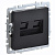 IEK BRITE Черный Розетка 2-ая компьютерная RJ45 кат.5E