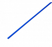 Термоусаживаемая трубка D3.0/1.5 1 метр синяя